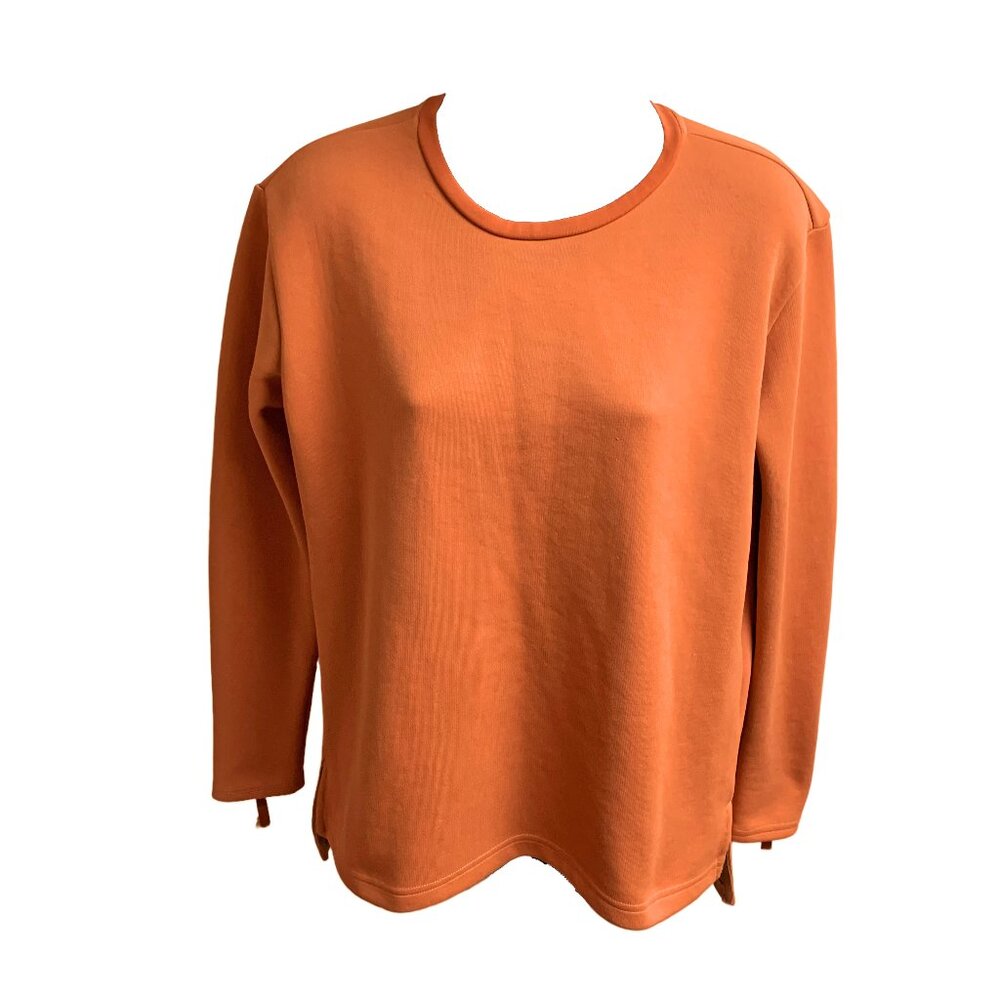 Won‎ Hundred Eliza Cumin Zip Vented Sleeves Pull over Sweatshirt